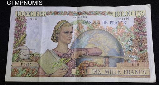 ,BILLET,FRANCAIS,10000,FRANCS,GENIE,4.5,1951,