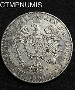 ,MONNAIE,ALLEMAGNE,PRUSSE,TALER,ARGENT,1860,