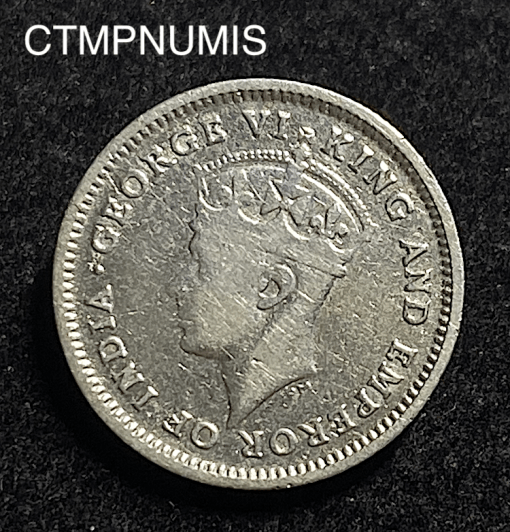 ,MONNAIE,BRITISH,GUYANA,4,PENCE,1943,