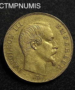 ,MONNAIE,EMPIRE,50,FRANCS,OR,NAPOLEON,1857,