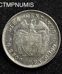 ,MONNAIE,COLOMBIE,10,CENTIMOS,1938,