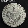 ,MONNAIE,CUBA,1,PESO,ARGENT,1934,