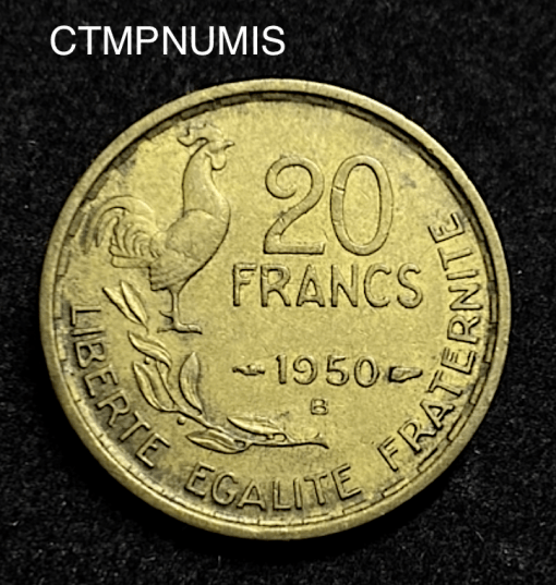 ,20,FRANCS,GEORGES,GUIRAUD,1950,B,