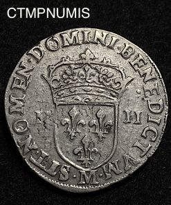 ,MONNAIE,ROYALE,HENRI,III,1/4,ECU,1587,M,TOULOUSE,