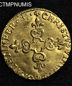 ,MONNAIE,ROYALE,HENRI,III,ECU,OR,1586,M,TOULOUSE,