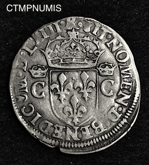 ,MONNAIE,ROYALE,CHARLES,IX,1/2,TESTON,1563,M,TOULOUSE,