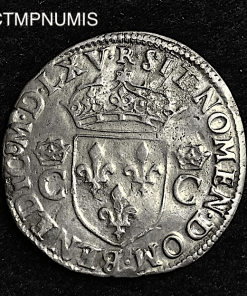 ,MONNAIE,ROYALE,CHARLES,IX,1/2,TESTON,1565,M,TOULOUSE,