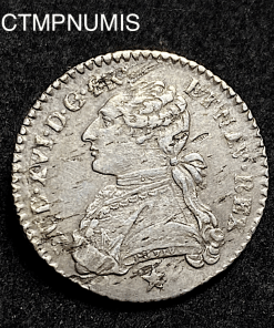 ,MONNAIE,LOUIS,XVI,ROYALE,1/10,ECU,ARGENT,1788,MARSEILLE,