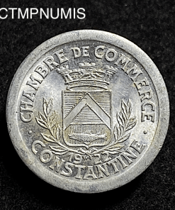 ,MONNAIE,ALGERIE,CONSTANTINE,5,CENTIMES,1922,