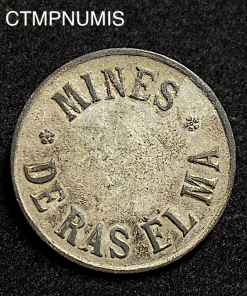 ,MONNAIE,ALGERIE,MINES,MERCURE,10,CENTIMES,RAS,EL,MA,