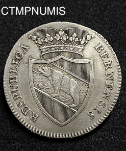 ,MONNAIE,SUISSE,BERNE,1/2,THALER,ARGENT,1796,