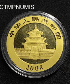 ,MONNAIE,CHINE,500,YAN,OR,1,ONCE,2008,