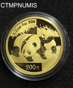 ,MONNAIE,CHINE,2008,YUAN,OR,1/2,ONCE,FIN,