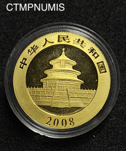 ,MONNAIE,CHINE,500,YAN,OR,1,ONCE,2008,