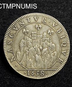 ,JETON,ARGENT,LORRAINE,MONTMEDY,1658,