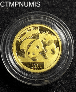 ,MONNAIE,CHINE,2O,YUAN,OR,PANDA,2008,