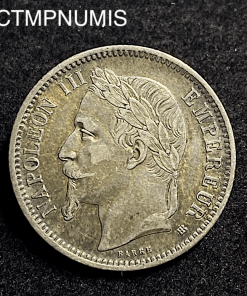 ,MONNAIE,1,FRANC,ARGENT,NAPOLEON,1868,BB,STRASBOURG,