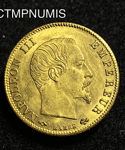 ,MONNAIE,EMPIRE,5,FRANCS,OR,NAPOLEON,1860,