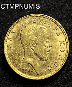 ,MONNAIE,SUEDE,5,KRONOR,1920,