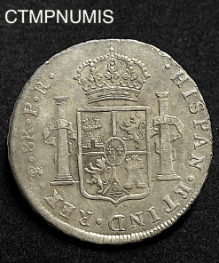 ,MONNAIE,BOLIVIE,8,REALES,ARGENT,1789,POTOSI,