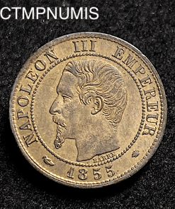 ,MONNAIE,1,CENTIME,NAPOLEON,1855,MA,MARSEILLE,