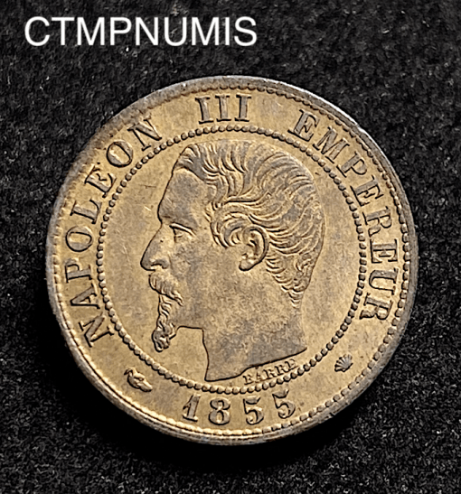 ,MONNAIE,1,CENTIME,NAPOLEON,1855,MA,MARSEILLE,