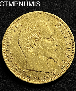 ,MONNAIE,5,FRANCS,OR,NAPOLEON,1856,