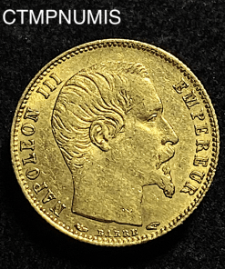 ,MONNAIE,5,FRANCS,OR,NAPOLEON,1854,