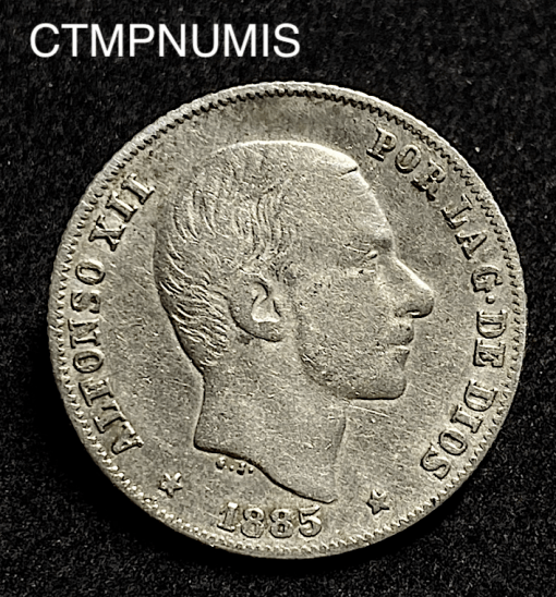 ,MONNAIE,PHILIPPINES,20,CENTIMOS,ARGENT,1885,