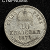 ,MONNAIE,HONGRIE,ARGENT,10,KRAJCZAR,1873,