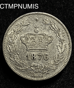 ,MONNAIE,ROUMANIE,50,BANI,ARGENT,1876,