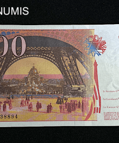 ,BILLET,200,FRANCS,EIFFEL,1995,