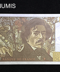 ,BILLET,100,FRANCS,DELACROIX,1978,HACHURES,