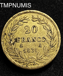 ,MONNAIE,ROYALE,20,FRANCS,OR,LOUIS,PHILIPPE,1831,