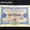 ,BILLET,ALGERIE,1,FRANC,1916,CONSTANTINE,ANNULE,