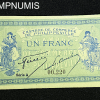 ,BILLET,ALGERIE,1,FRANC,1914,PHILIPPEVILLE,