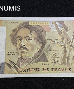 ,BILLET,100,FRANCS,DELACROIX,1986,NEUF,