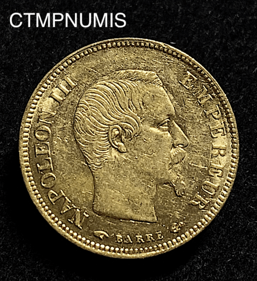 ,MONNAIE,EMPIRE,10,FRANCS,OR,NAPOLEON,III,1857,