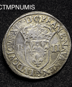 ,MONNAIE,ROYALE,LOUIS,XIII,1/4,ECU,ARGENT,1642,N,MONTPELLIER,