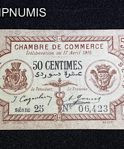 ,BILLET,50,CENTIMES,1915,BOUGIE,SETIF,