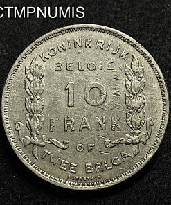 ,BELGIQUE,10,FRANCS,1930,