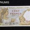 ,BILLET,100,FRANCS,SULLY,9,1,1941,