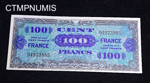 ,BILLET,100,FRANCS,VERSO,FRANCE,1945,
