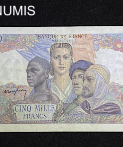 ,BILLET,5000,FRANCS,EMPIRE,FRANCAIS,16,5,1946,