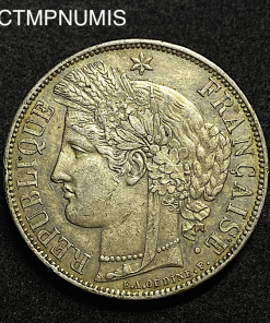 ,5,FRANCS,ARGENT,CERES,1870,