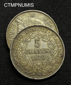,5,FRANCS,ARGENT,CERES,1870,