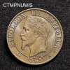 ,MONNAIE,EMPIRE,5,CENTIMES,NAPOLEON,1865,BB,STRASBOURG,