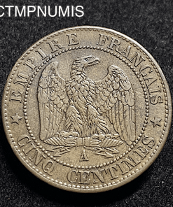 ,MONNAIE,5,CENTIMES,NAPOLEON,1863,