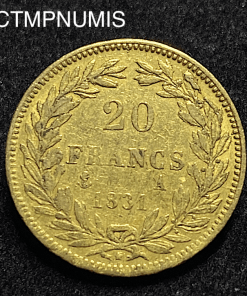 ,MONNAIE,ROYALE,20,FRANCS,OR,LOUIS,PHILIPPE,1831,