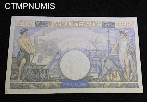 ,BILLET,FRANCE,1000,FRANCS,COMMERCE,INDUSTRIE,1944,